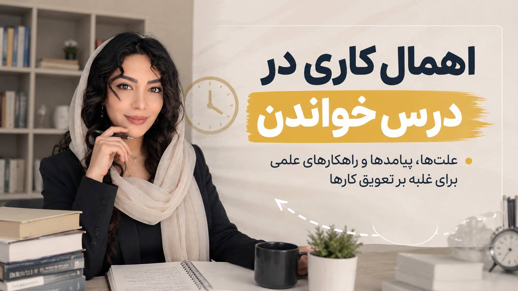 اهمال کاری دردرس خواندن